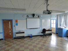 *Contents of Room W5 Which Includes; Interactive Smart Whiteboard, Speakers, Epson EBS-17 Projector,