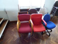 *Ten Assorted Office Chairs