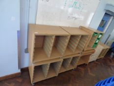 *Eight Pieces of Assorted School Furniture