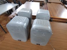*Four JBL Control Speakers Silver