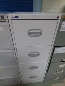 *Four Drawer Foolscap Filing Cabinet Grey