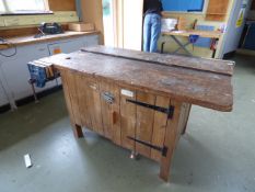 *Joiners Bench Fitted with Two Joiners Vices