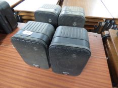 *Four JBL Control Speakers Silver