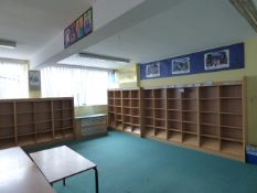 *Beech Bookshelves as Fitted to the Library