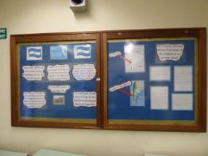 *Mahogany Framed Notice Board