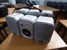*Six JBL Control One Speakers (Silver)