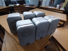 *Six JBL Control One Speakers (Silver)