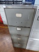 *Four Drawer Foolscap Filing Cabinet (Grey)