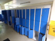 *Range of Sixty Five Cubicle Lockers