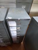*Bisley Nine Drawer Filing Unit