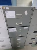*Four Drawer Foolscap Filing Cabinet Grey