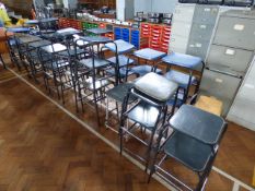 *Assorted Stackable Laboratory Stools