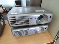 *Two Epson EMP-81 LCD Projectors