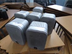 *Six JBL Control One Speakers (Silver)