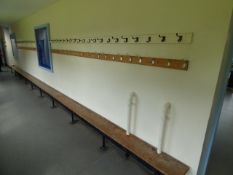 *Cloakroom Bench and Hooks