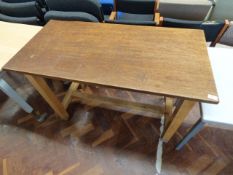 *Hardwood Laboratory Table Plus one Other