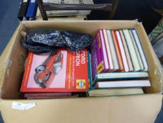 Box of Car Maintenance Books