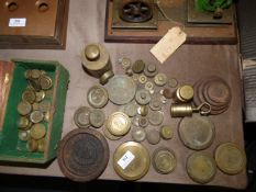 Collection of Brass Weights etc