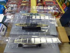 Three Deagostini Model Ships