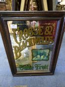 Cross and Blackwell Mirrored Sign