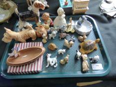 Tray of Whimsies, Wade and Pendelfin