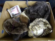 Box of Vintage Ladies Hats