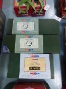 3 Boxed Corgis 2 Fleets of Renown 1 Watney's Diamante Wrecker