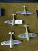 Four Spitfires
