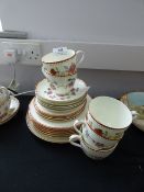Part Royal Worcester Tea Set