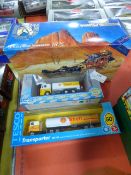 1 Matchbox Model of Yesteryear - Stagecoach plus 2 Shell Advertising Trucks