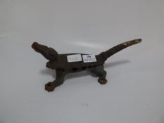 Victorian Chemist Cork Press in Shape of Crocodile