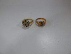 9 Carat Gold Ring and a Dress Ring