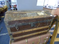 Wooden Bound Trunk