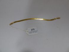 14 Carat Gold Bracelet (Approx. 9g)