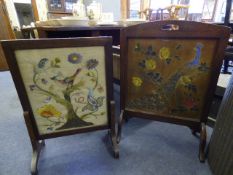 Pair of Decorative Fire Screens