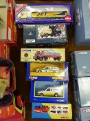 Six Boxed Corgi vehicles Tankards, Pick Ups , Advertising
