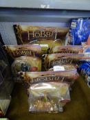 5 Boxed Hobbit Figurines