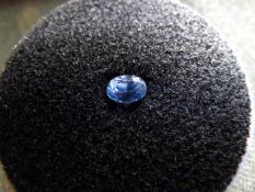 Oval Blue Sapphire