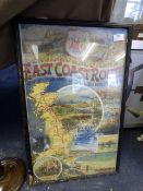 East Coast Route Poster