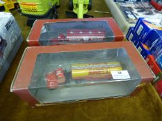 Two Diecast Corgi Models of Shell and model Gas