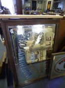 Pub Worthington's Mirrored Sign