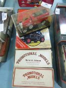 5 Boxed Cars Corgi, Yesteryear etc