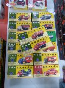 14 Boxed Van Guard Assorted Trucks