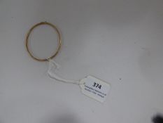 9 Carat Gold Bangle
