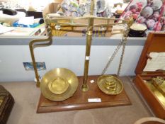 Large Brass Scales and Weights