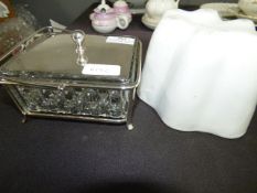 Silver Plated Butter Dish with a Jelly Mould