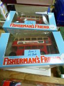 Assorted Boxed Advertising Buses, Etc