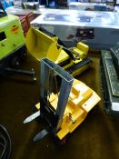 A Triang Forklift and a Tonka Loader