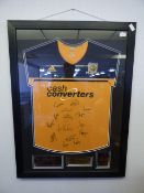 Framed Signed Hull City Shirt