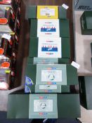 7 Boxes of Corgi Fleets of Renown, 50s Fueling and Corgi Premium Building Britain